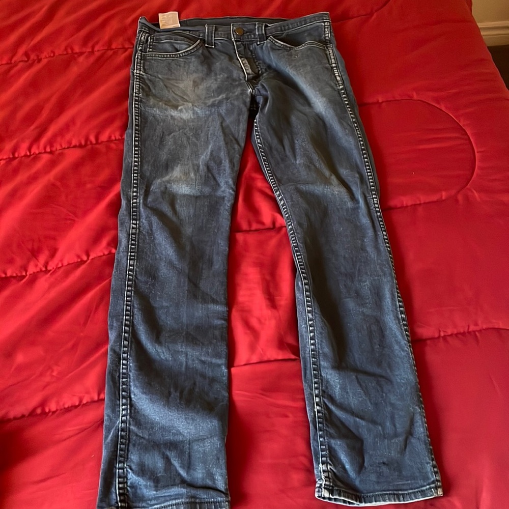 Men Blue Levi Strauss Jeans